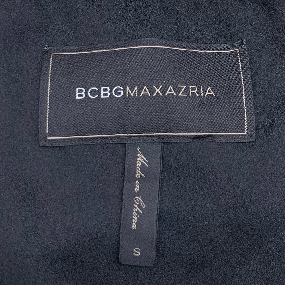 BCBGMaxAzria Harrison Zip Up Lightweight Bomber Jacket Top Paisley Blouse Size S - Picture 13 of 15